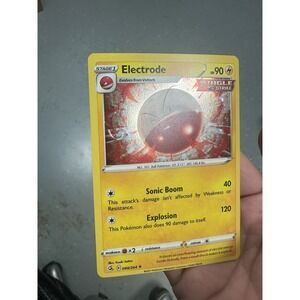 Electrode 088/264 Holo cosmos HD MEW FART SWIRL 🌀 + MISCUT ERROR MP